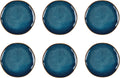 Medard de noblat - vertigo denim - dinerborden 27 cm - 6 delig - stoneware