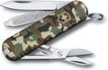 Victorinox klein zakmes met schaar en schroevendraaier - 7 functies - classic sd - camouflage