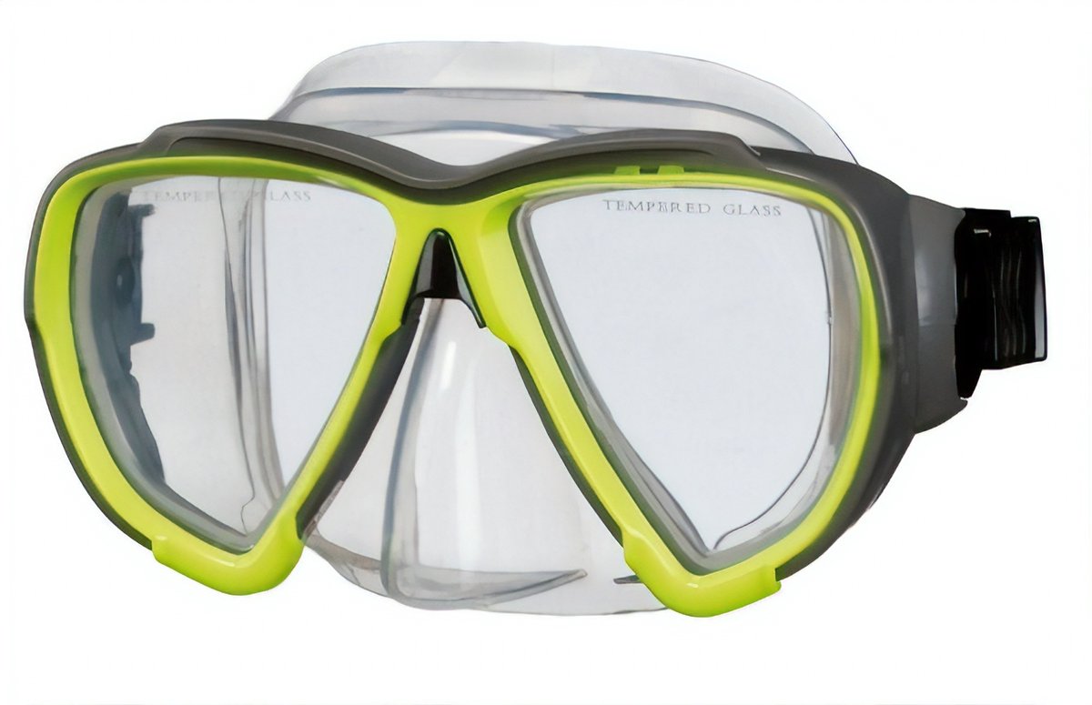 Beco duikbril porto - unisex - geel
