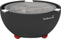 Barbecook joya - tafel bbq houtskool - incl. set van 4 bbq tangen - zwart - 31cm