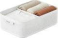 Rotho wop kledingkast oraganizer - box l - wit