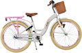 Volare Blossom Kinderfahrrad – Mädchen – 24 Zoll – Weiß – 3 Zahnräder
