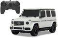 Jamara rc voertuig auto - 405192 rc auto mercedes-benz g63 - g klasse - wit - 2,4ghz rc model kant en klaar - 1:24 bestuurbare auto