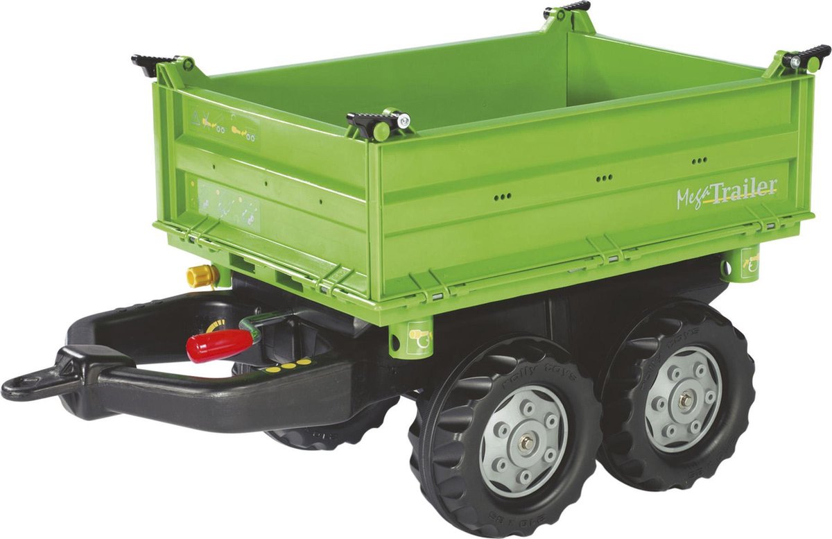 Rolly Toys 121502 Rollymega - Anhänger Deutz Grün