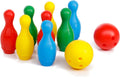 Paradiso toys maxi bowling set (8 + 2 balls)