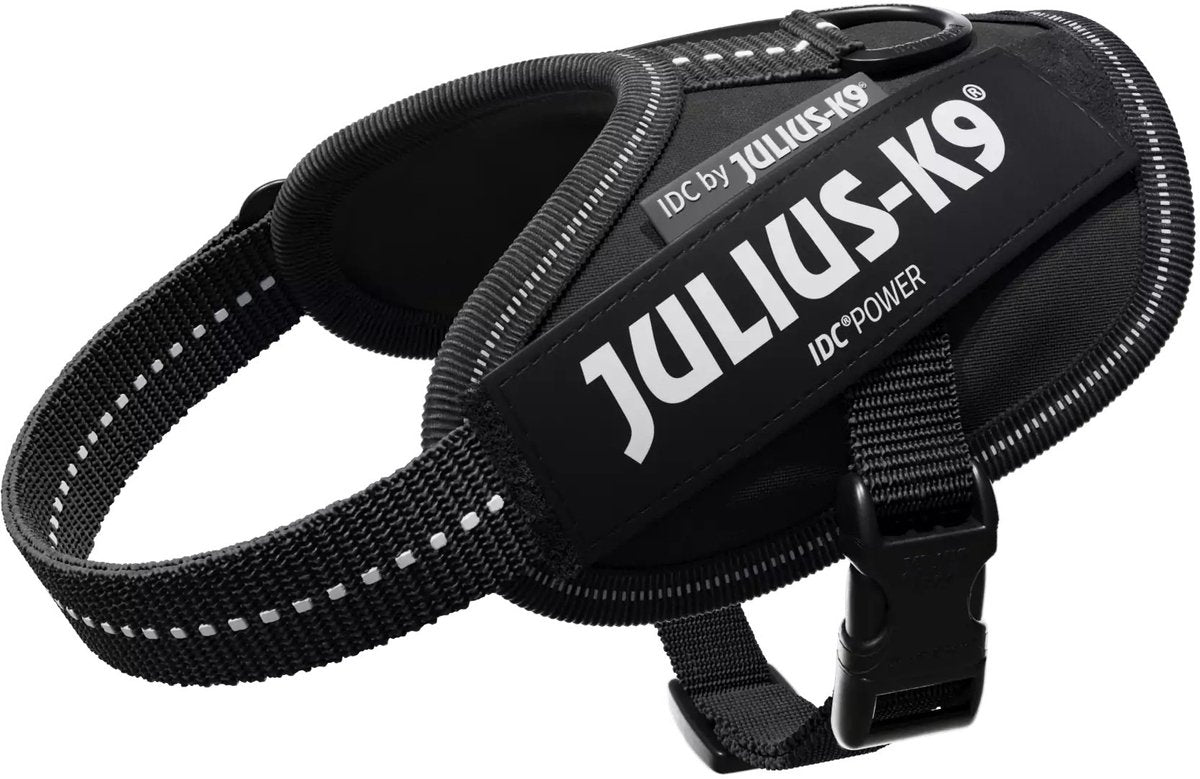 Julius k9 julius-k9 idc powertuig - hondentuig - 2xs - baby 2 - zwart xxs