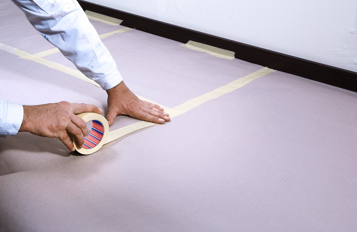 Tesa standard 04325-00004-01 maskeertape professional beige (l x b) 50 m x 50 mm 1 stuk(s)
