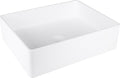 Differnz solid wastafel – opbouw – 48.5 x 38 x 14 cm – wit