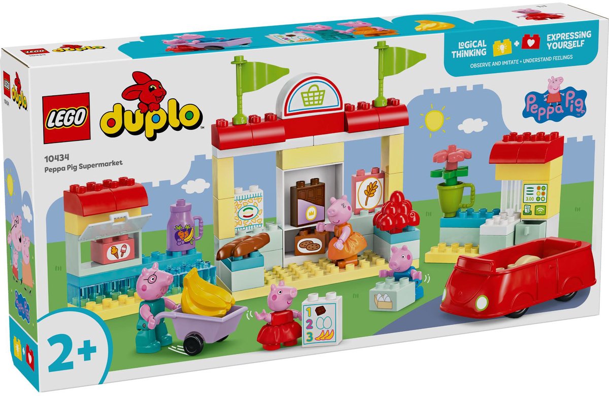 LEGO Duplo 10434 Peppa Großer Supermarkt
