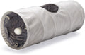 Designed by lotte kattentunnel cylla - kattenspeelgoed - grijs - 65x25x25 cm