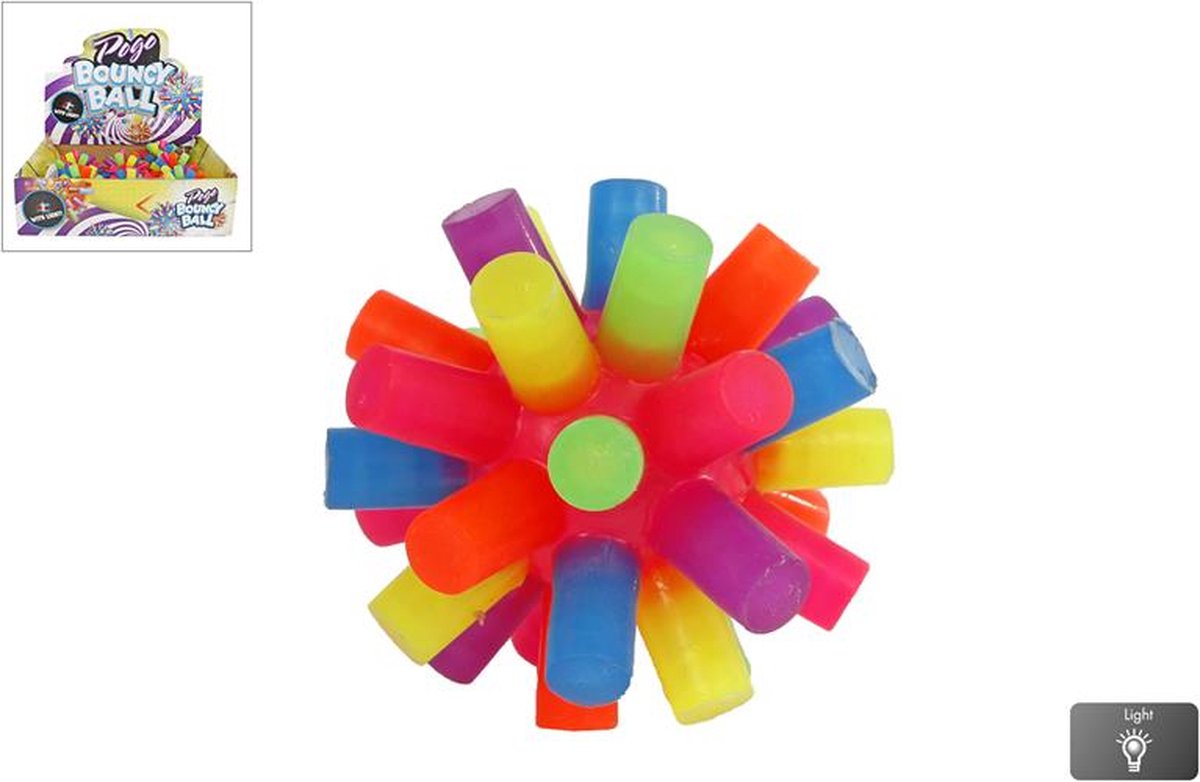 Hüpfball Pogo mit Licht