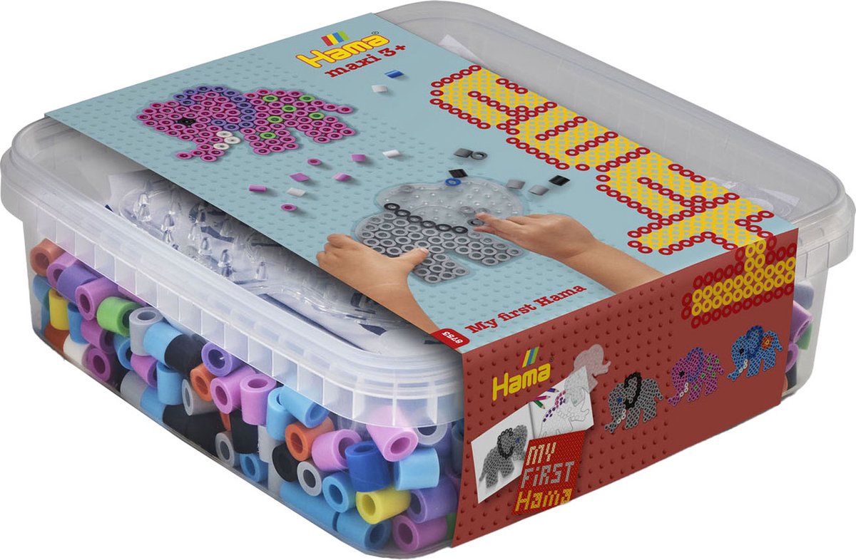 Hama Maxi Bügelperlen-Set in Box - Elefant