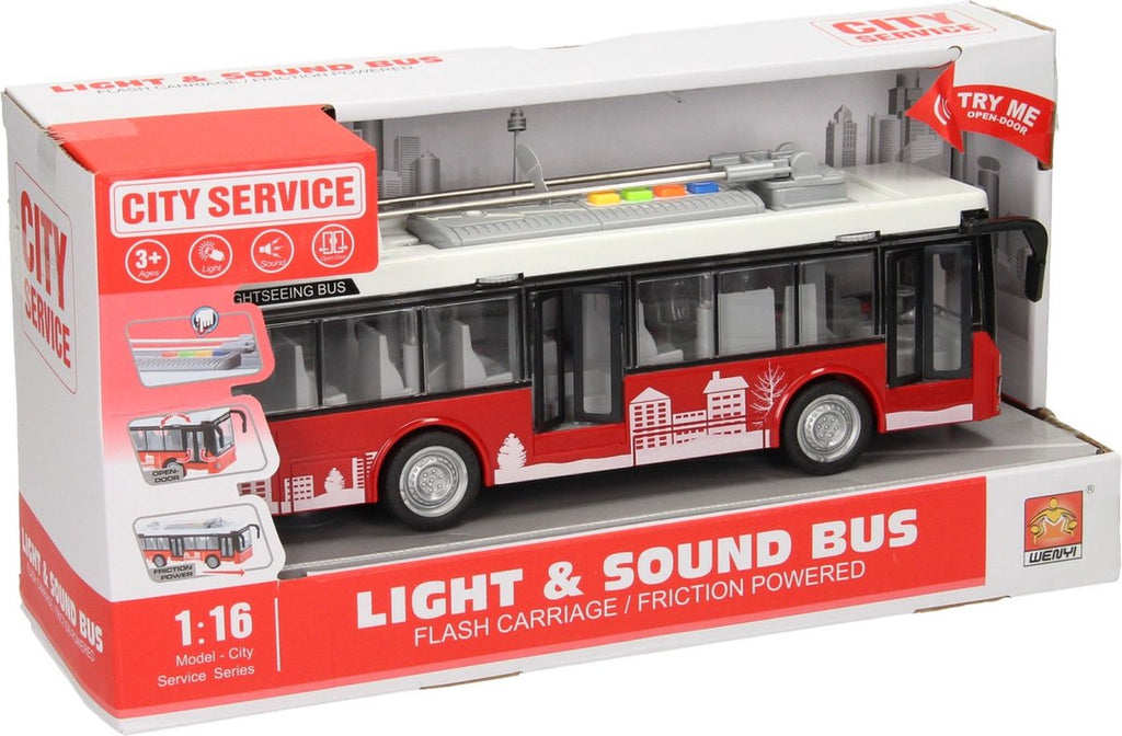 Stadtbus mit Licht und Ton 1:16