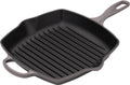 Le creuset grillpan signature flint 26 x 26 cm - geëmailleerde anti-aanbaklaag