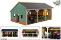 Kids globe landbouwloods hout voor 3 tractoren, 1:16