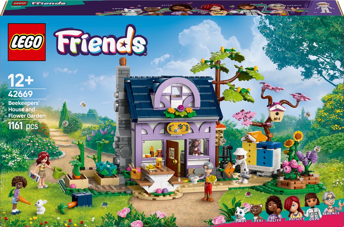 Lego Friends 42669 Imkerhaus und Garten