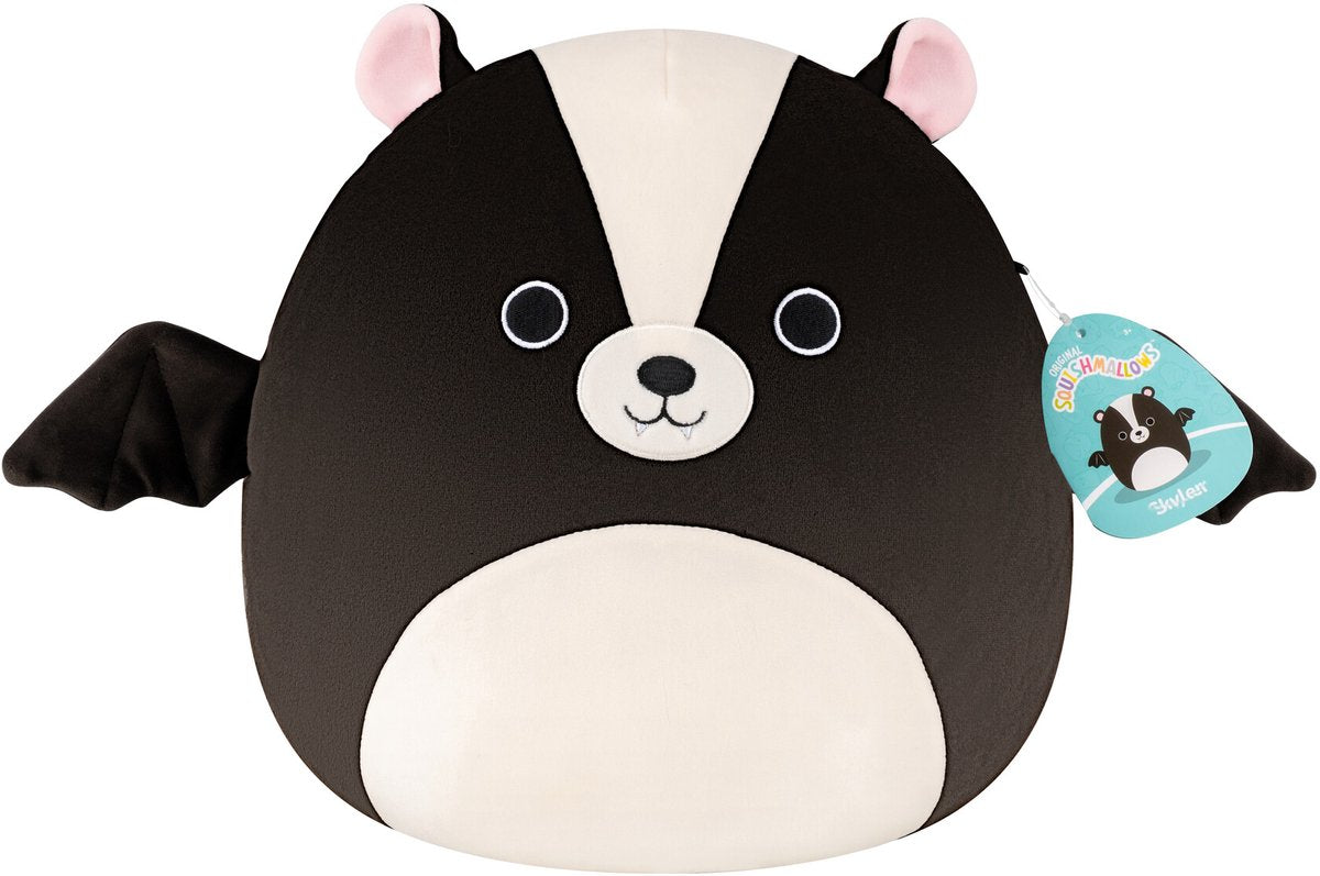 Jazwares Squishmallows Plüschtier – Skyler das Stinktier – 30 cm