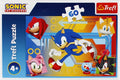 Trefl - puzzels - 60 - sonic in actie sega sonic the hedgehog