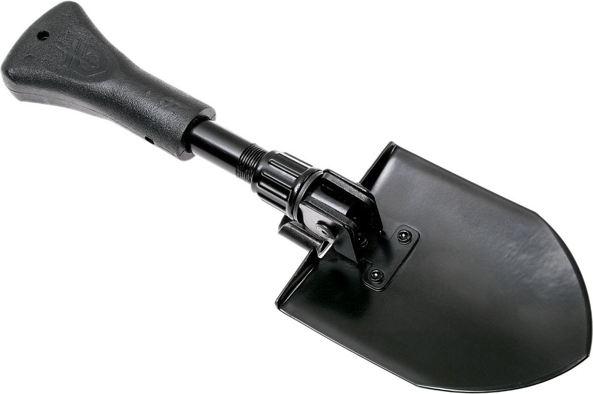 Gerber schep gorge folding shovel grijs - zwart