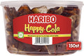 Haribo happy cola - snoep in colasmaak - 150 stuks silo