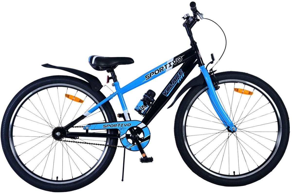 Volare sportivo kinderfiets - jongens - 26 inch - zwart blauw