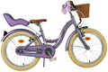 Volare blossom kinderfiets - meisjes - 18 inch - paars - twee handremmen