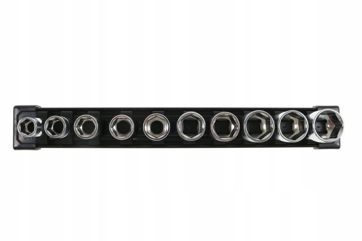 Milwaukee dopsleutel set metrisch 3 8 10-delig (10-19mm)