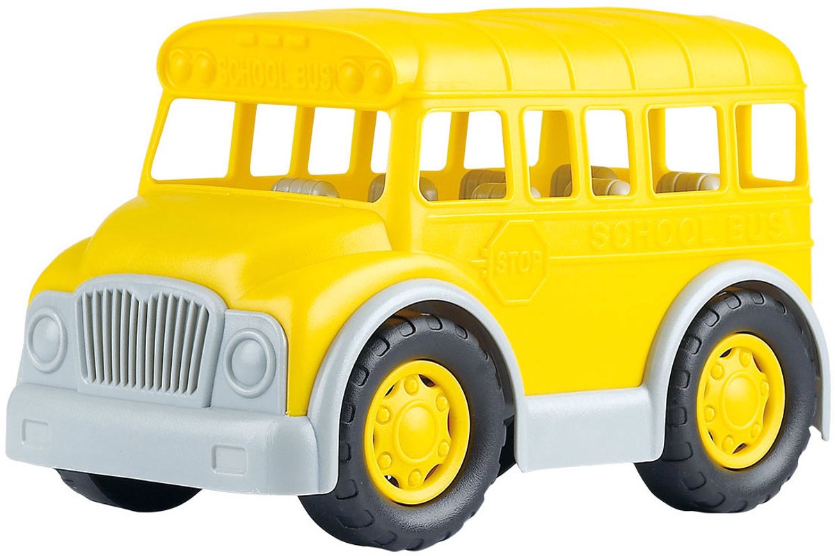 Playgo Schulbus aus Biomasse – 28 cm