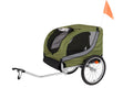 Flamingo fietskar tybalt – groen, 76 × 57 × 65,5 cm | geschikt voor fiets e-bike