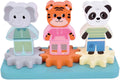 Small foot - houten stapelspel met tandwielen jungle friends fsc