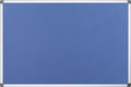 Bi-office viltbord blauw 120x90 cm