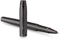 Parker im monochrome rollerballpen | zwarte inkt | gunmetal afwerking en details | fijne punt | geschenkverpakking