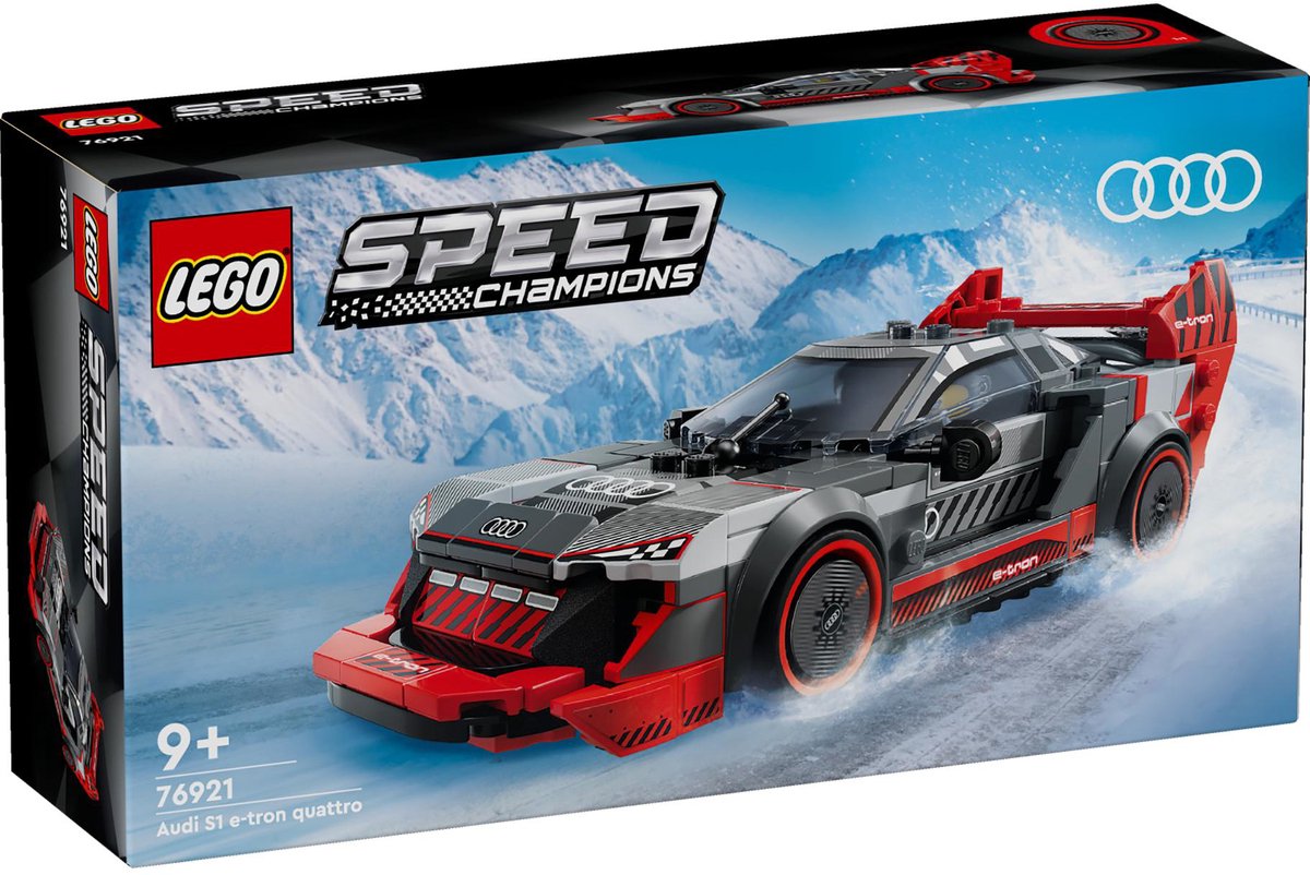 Lego Speed ​​Champions 76921 Audi S1 ​​E-Tron Quattro Rennwagen