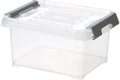 Curver | handige box - plus 2l + grijze clips met deksel