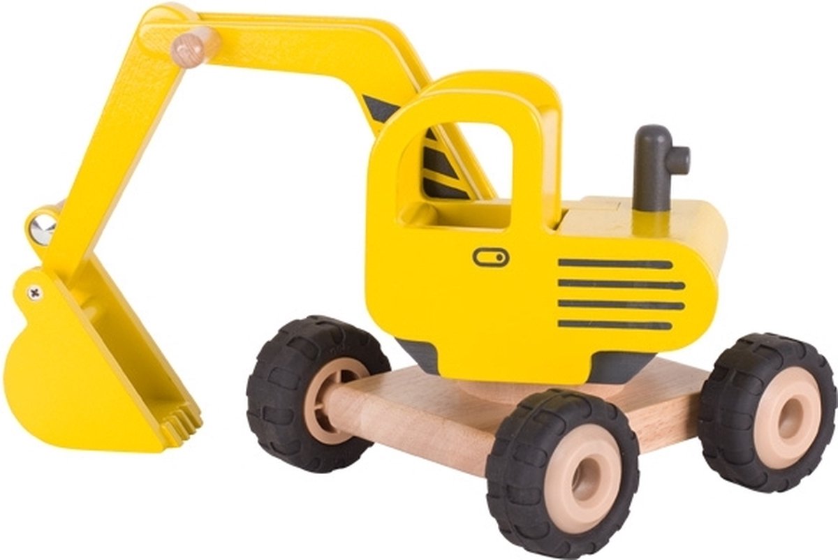 Goki Holzbagger gelb