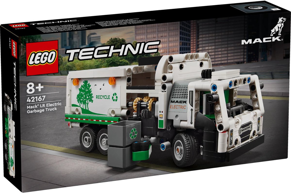 LEGO Technic 42167 Mack LR Elektro-Müllwagen