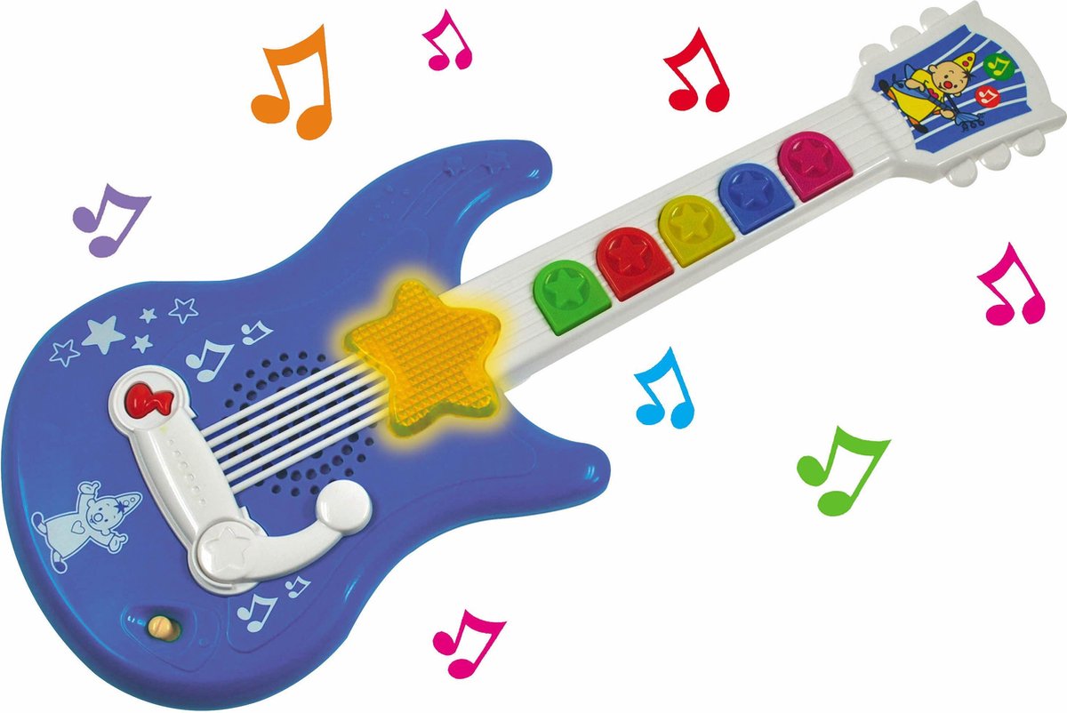 Bumba - speelgoedinstrument - mijn eerste gitaar - met liedjes