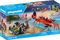 Playmobil pirates strijd tegen de gigantische krab - 71532