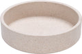 Designed by lotte eetbak noor - voerbak - drinkbak - kat - bamboe - beige - 12 cm