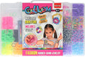 Lobbes speelgoed bv loom opbergbox creatief speelgoed 5000dlg kleurrijke loombandjes.