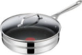 Jamie oliver by tefal cook smart hapjespan - ø25 cm - rvs - geschikt voor alle warmtebronnen - inclusief deksel