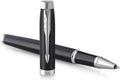 Parker im rollerballpen | matzwart met chromen trim | fijne punt met zwarte inktvulling | geschenkverpakking