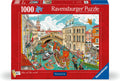 Fleroux Puzzle Venedig, 1000 Teile.