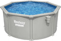 Bestway hydrium bestway® hydrium™ 3,05 m x 1,22 m ronde bovengrondse zwembad set met stalen wanden