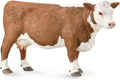 Collecta figurine - hereford koe - (l) - boerderijdieren - handgeschilderd - miniatuur