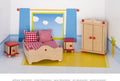Goki Puppenhausmöbel Schlafzimmer