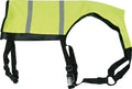 Flamingo hondenjas – wasyl fluo geel – reflecterend veiligheidsvest – verstelbaar – kliksluiting – maat s – a:25cm b:40-43,5cm c:54-67,5cm d:49,5-66cm