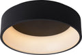 Lucide talowe led - plafonnière (plafondlamp) - ø 45,5 cm - led dimbaar - 1x30w 3000k - zwart