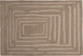Woood alicia vloerkleed - wol - zand - 170x240