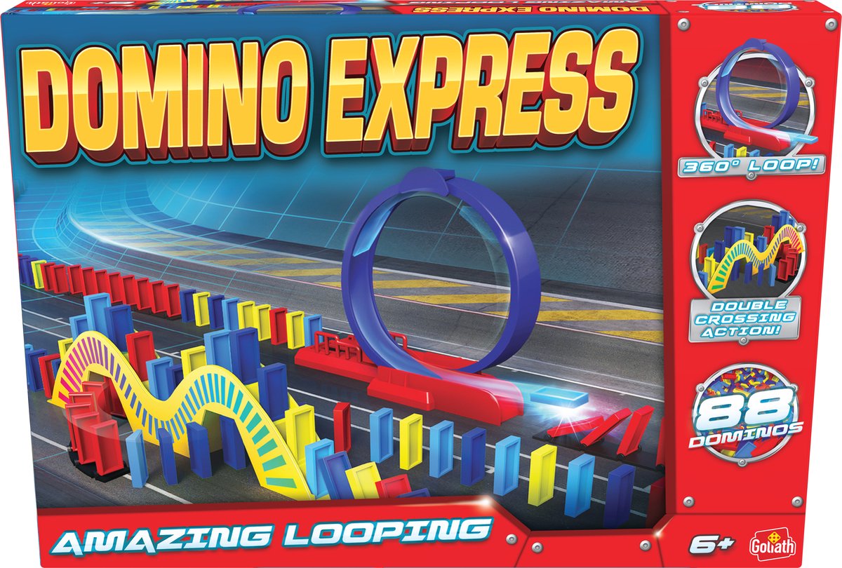 Domino Express – eine atemberaubende Schleife